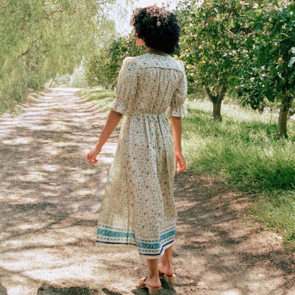 CHRISTY DAWN Della dress silk/cotton - Picture 5 of 14